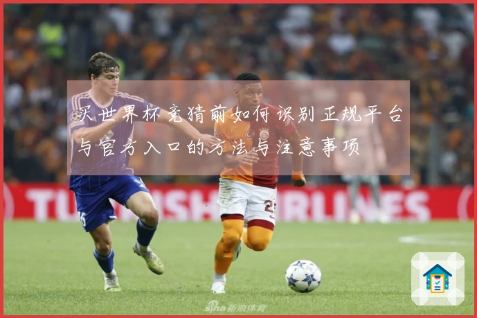 买世界杯竞猜前如何识别正规平台与官方入口的方法与注意事项