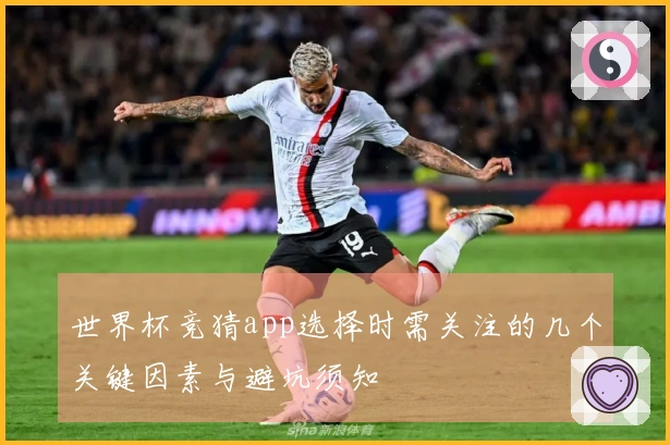 世界杯竞猜app选择时需关注的几个关键因素与避坑须知