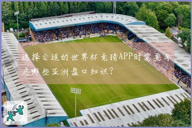 选择合适的世界杯竞猜APP时需要考虑哪些亚洲盘口知识？