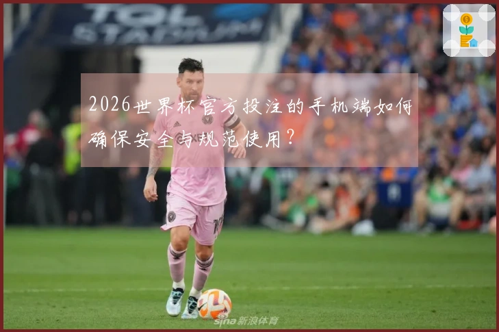 2026世界杯官方投注的手机端如何确保安全与规范使用？