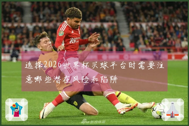 选择2026世界杯买球平台时需要注意哪些潜在风险和陷阱